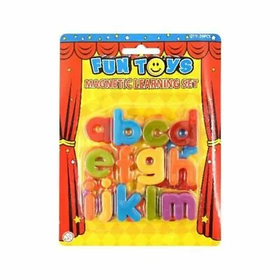 £3.95 • Buy Magnetic Letters Children's Kids Learn Alphabet Toy Fridge Magnets Lower Case