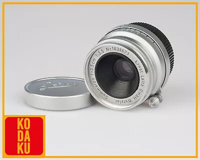Leitz Leica SUMMARON  35mm F/3.5 LTM L39 Lens Last Version TESTED - NEAR MINT • $799