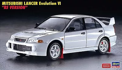 Hasegawa 1/24 Mitsubishi Lancer Evolution VI RS Version Plastic Model 20547 • $42.39