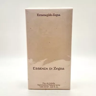 ESSENZA DI ZEGNA BY ERMENEGILDO ZEGNA 3.3 Fl.Oz EDT  Rare Exclusive Cologne • $325.95