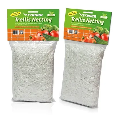 £7.69 • Buy 10M Climbing Plant Support Mesh Garden Net Polyester Netting Pea Bean Trellis