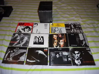 U2 THE SINGLES COLLECTION 1981-1989 12 CD Box Set Rare Out Of Print OOP UK • $200