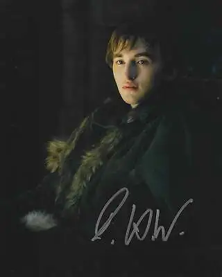 Isaac Hempstead Wright 10x8 Signed In Silver Game Of Thrones • £30