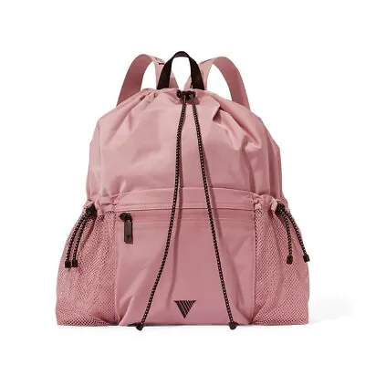 Victoria’s Secret The Live On Point Cinch-Top Backpack - Blush Nylon • $62.99