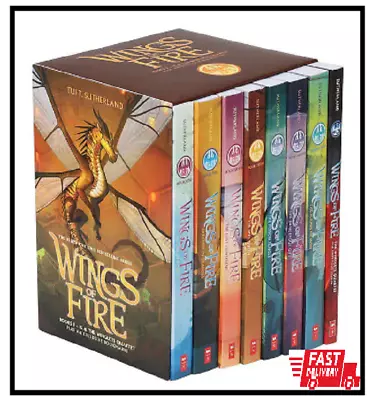 Wings Of Fire: 8 Book Box Set (# 9-15 + The Winglets Quartet) Tui T Sutherland • $40.68