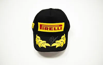 Mika Hakkinen Signed Pirelli Cap McLaren Genuine Signature AFTAL COA • $242.45