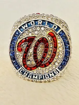 2019 Washington Nationals World Series Championship Ring 🇺🇸 SHIP • $29.99