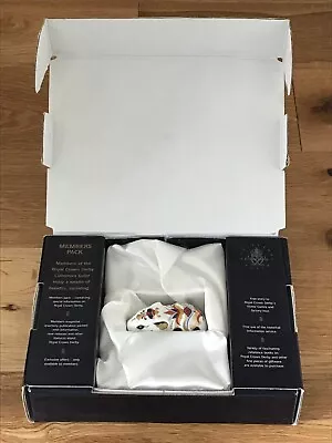 £55 • Buy Boxed Royal Crown Derby Bank Vole Paperweight