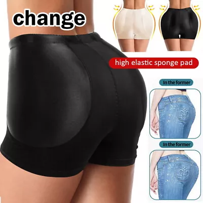 Padded Bum Pants Underwear Hip Enhancer Butt Booty Lifter Shaper Body Panty Girl • £3.99