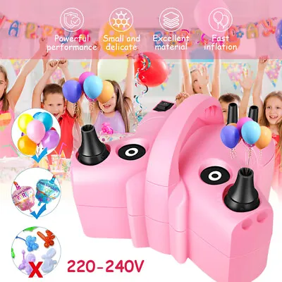 £22.99 • Buy Portable Quantitative Electric Balloon Pump Inflator Air High Power Blower Party