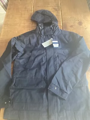 Crew Clothing Mens Weather Jacket Mens Size Large Brand New Navy Blue Y3 • $136.05