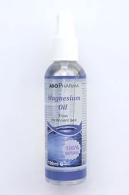 100% Natural Magnesium Oil Spray Zechstein Minerals BV Fromthe Ancient Sea 100ml • £9.99