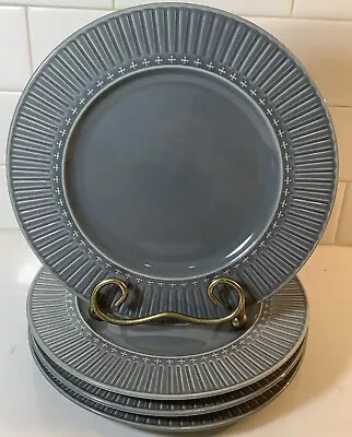 4 Mikasa Italian Countryside Graphite Salad Plates 9” • $24.99