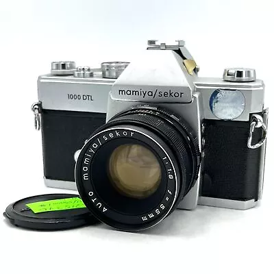 USED Mamiya 1000DTL Fim SLR W/ 55mm F1.8 Lens • $59