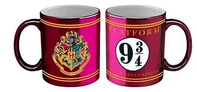 Harry Potter Platform 9 3/4 Design Metallic Coffee Mug Cup Easter Gifts • $14.95