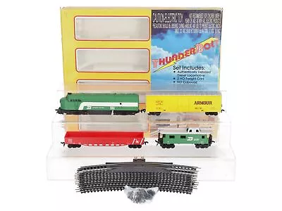 Mehano T320 Vintage HO Scale Thunderbolt Diesel Locomotive Train Set EX/Box • $27.87