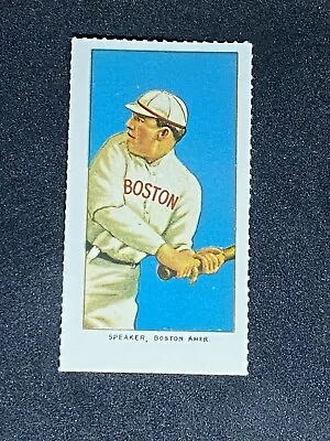 Tris Speaker 1909 T206 Boston Red Sox HOF Dover Reprints Reprint Baseball Card • $1.95