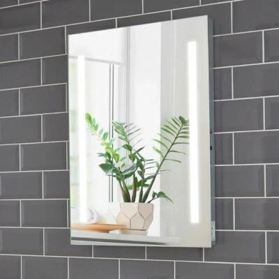 £129.99 • Buy Ashby LED Illuminated Bathroom Mirror Demister Shaving Socket 500 X 700 Mm M 25