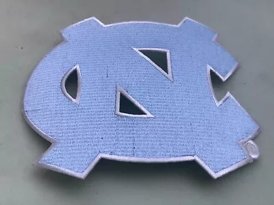 UNC Tarheels X-LARGE Iron On Embroidered Logo Patches 8x6” Ship & Tracking • $13.49