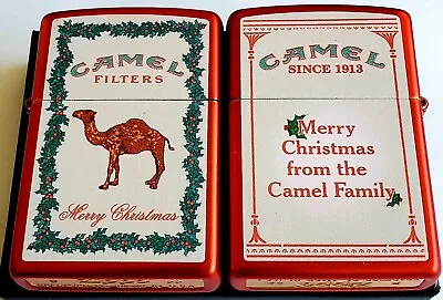 Zippo Camel Christmas RED Metallic CZ 1038 LIMITED EDITION ONLY 50 MADE 2022 !. • £134.98