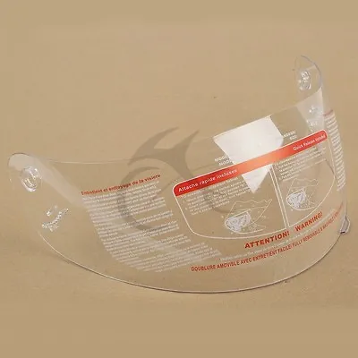 🔥Replacement Motorcycle Flip-Up Full Face Adult Helmet Visor Shield Clear • $12.50