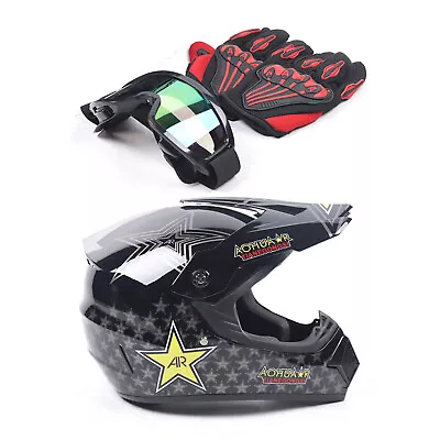 Motorcycle Dirt Bike Motocross Off Road Helmets  Unisex  Adult Racing Helmet • $43