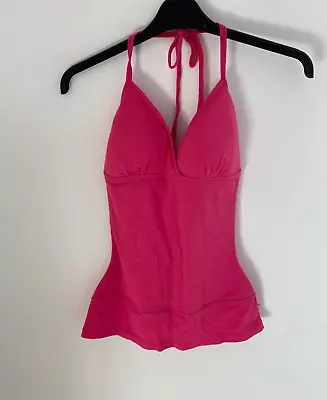 NEW Yummie Tummie Shapewear Halterneck  Top Size S Hot Pink • £14.99