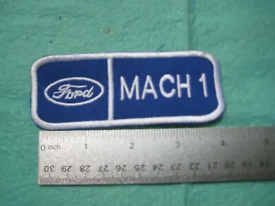 Ford Mustang Mach 1  Uniform Service Jacket Patch  • $9.99