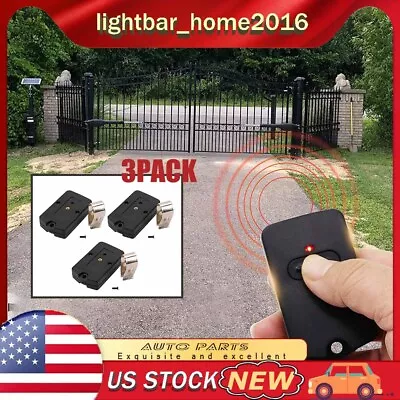 GTO RB741 Gate Opener Mighty Mule Comp FM135 Remote Control Transmitter 3 Pack • $19.99