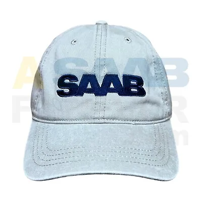 Saab Hat Logo - Khaki - Genuine Oem Baseball Cap New Genuine Dealer Accessory • $24.29