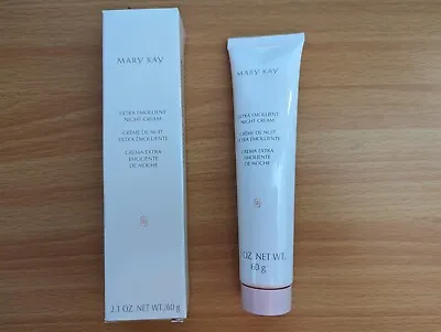 Mary Kay Extra Emollient Night Cream Original 2.1 Oz Discontinued Free Shipping • $18.99