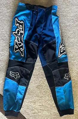 VTG Fox Racing Pants 180 Motocross Racing Padded MX ATV Pants Men’s 28 • $29.99