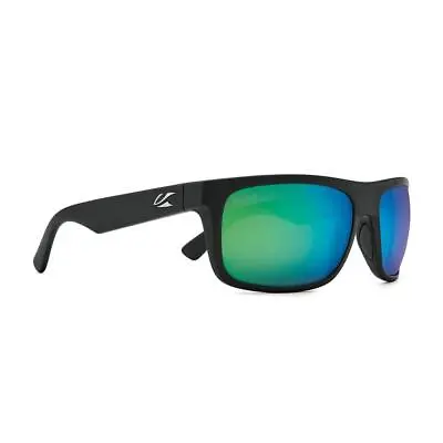 Kaenon Burnet Mid Sunglasses Matte Black Ultra Coastal Green • $175