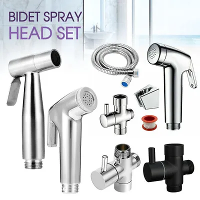 Bidet Douche Toilet Spray Shattaf Shower Head Hose Sprayer Kit Hand AU • $11.99