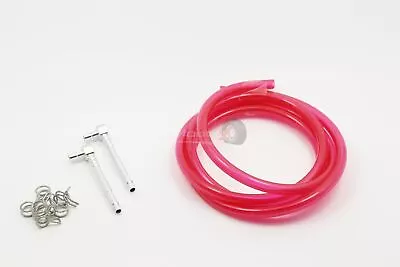 Atop RC Hi Flow Fuel Line Kit Red Upgrade For KM X2 & Losi 5ive • £13.49