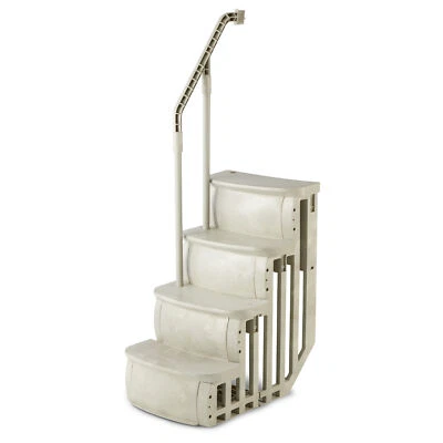 $163.39 • Buy Main Access 200600T Above Ground Swimming Pool Entry Smart Ladder Steps (USED)