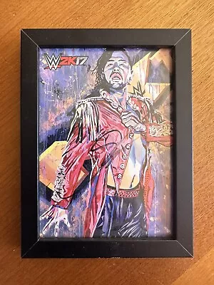 WWE Shinsuke Nakamura Signed WWE 2K17 Picture Oz Seller • $29.99