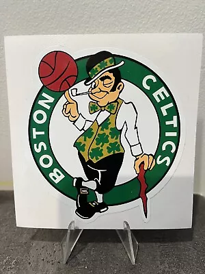 NBA Boston Celtics Logo Sticker - 8cm Wide X 8.5cm High • $1.50