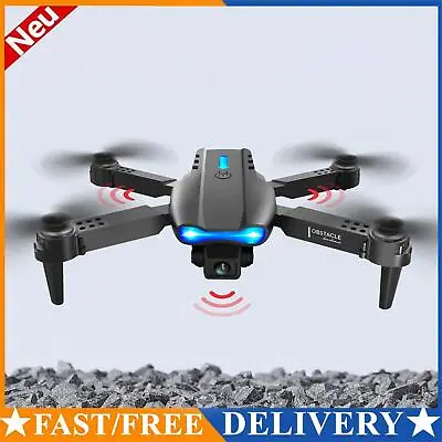 $35.35 • Buy Aeroplane USB Charging FPV Drones For Boys Girls (Black 2Battery 2 Camera)