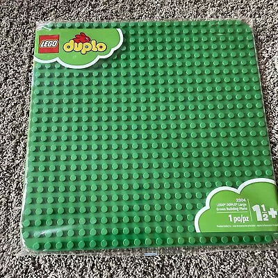 New LEGO Duplo Large 15 X15  Green Building Base Plate #2304 • $25.29