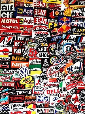 Random Biker Racing Sport Motor Wholesale Lot Embroidered Sew Iron On Patch • $86