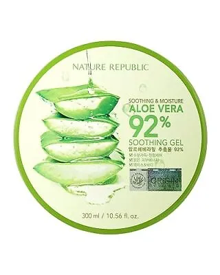 Nature Republic New Soothing Moisture Aloe Vera Gel 92 Percent Korean Cosmeti • $10.63