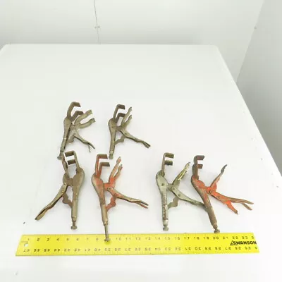 Vise-Grip Locking Sheet Metal Plier Clamp Lot Of 6 • $59.99