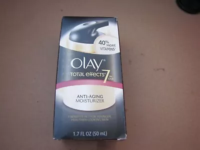 Olay Total Effects 7 In One Anti Againg Moisturizer 1.7 Oz New Old Stock • $24.88