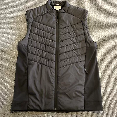 HM Move Vest Mens M Black Puffer Zip Up  • $13.50