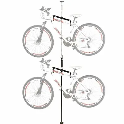 Elevate Outdoor Bike-Stand-5 Double Vertical Bicycle Storage Hanger Rack Fits  • $49.99