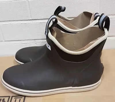 £80 • Buy Xtratuf Ankle Deck Boot Wellington Boots Brown Size UK 8, EUR 42