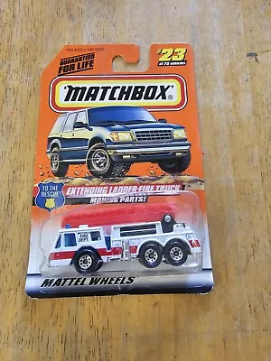 Matchbox EXTENDING LADDER FIRE TRUCK 23 Of 75; 1998 Edition • $2.99