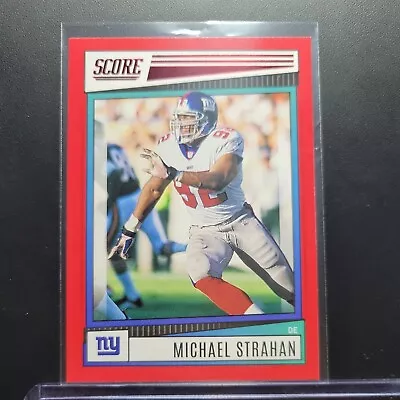 2022 Score - Red #239 Michael Strahan • $3