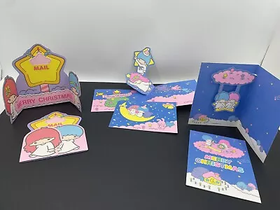 $29.99 • Buy VTG Sanrio Little Twin Stars Cards POP UP 1976 Cards Holiday Christmas Rare